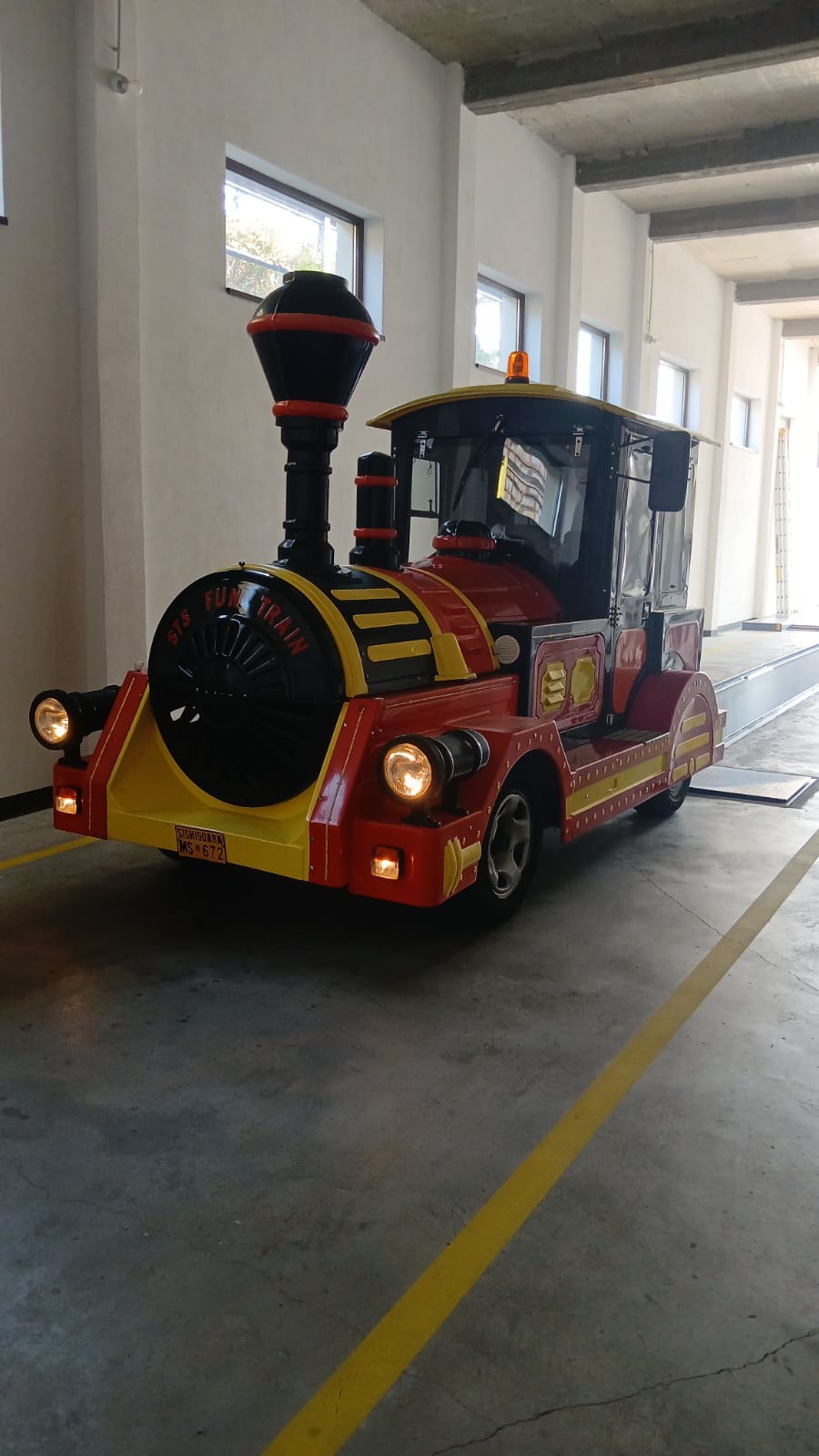 Trenuleț turistic Sighișoara la ITP