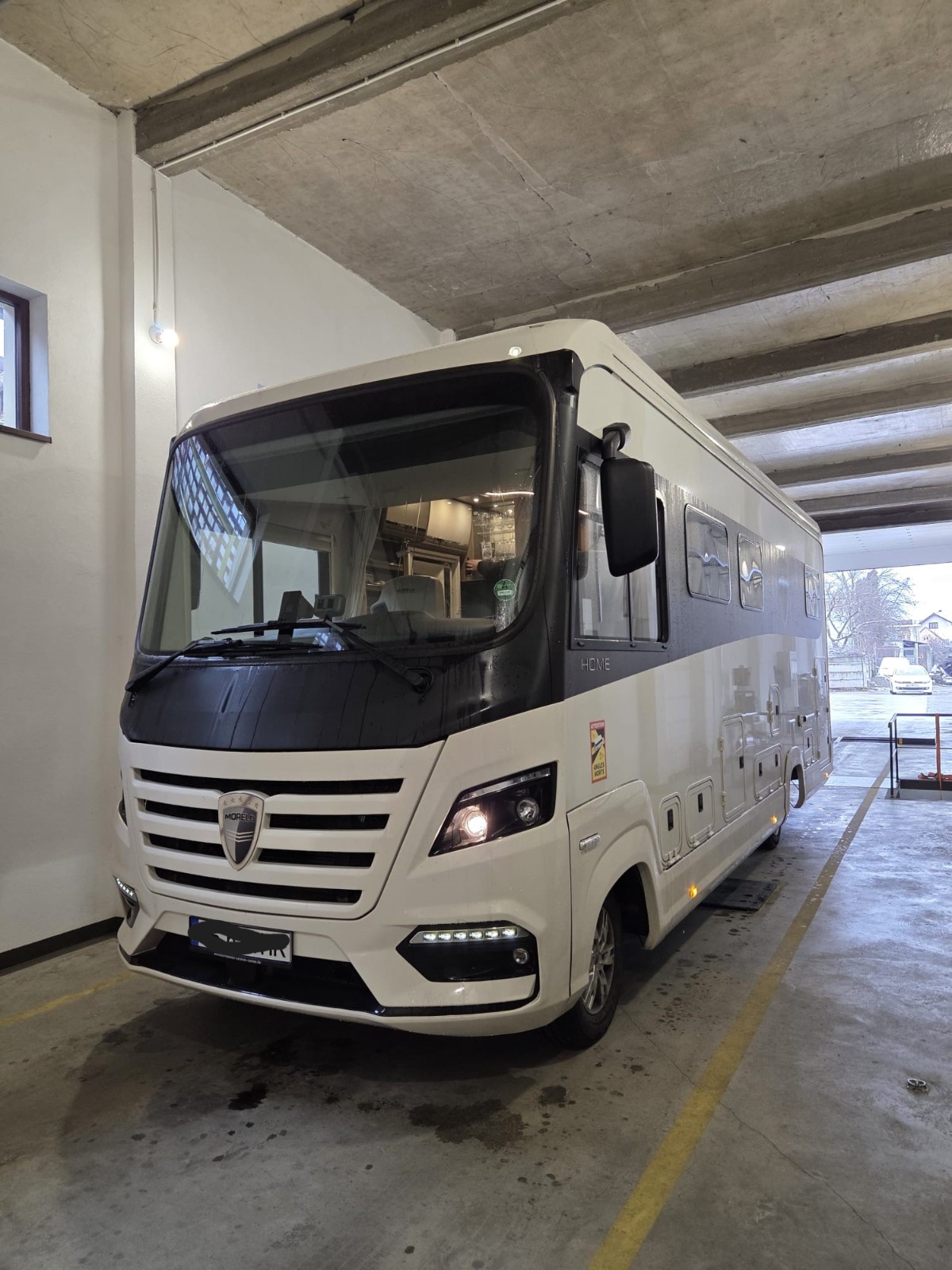Autorulotă Morelo Home la ITP Cambus